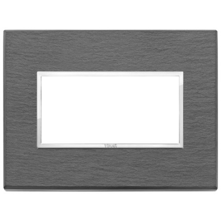 Placca 4M ardesia a spacco Vimar Eikon Evo 21654.52 Placca 4M ardesia a spacco Vimar Eikon Evo 21654.52