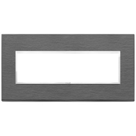Placca 7M ardesia a spacco Vimar Eikon Evo 21657.52
