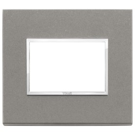 Placca 3M quarzite grigia Vimar Eikon Evo 21653.53