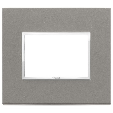 Placca 3M quarzite grigia Vimar Eikon Evo 21653.53 Placca 3M quarzite grigia Vimar Eikon Evo 21653.53