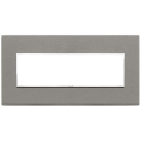 Placca 7M quarzite grigia Vimar Eikon Evo 21657.53