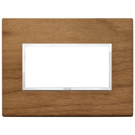 Placca 4M noce italiano Vimar Eikon Evo 21654.31 Placca 4M noce italiano Vimar Eikon Evo 21654.31