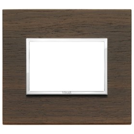 Placca 3M wengè Vimar Eikon Evo 21653.33