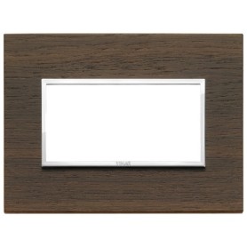 Placca 4M wengè Vimar Eikon Evo 21654.33