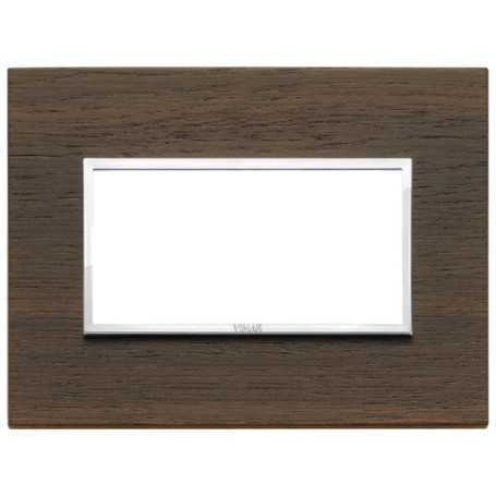 Placca 4M wengè Vimar Eikon Evo 21654.33