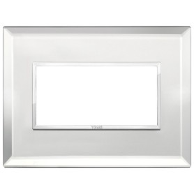 Placca 4M argento ghiaccio Vimar Eikon Evo 21654.72