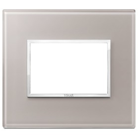 Placca 3M grigio perla Vimar Eikon Evo 21653.73