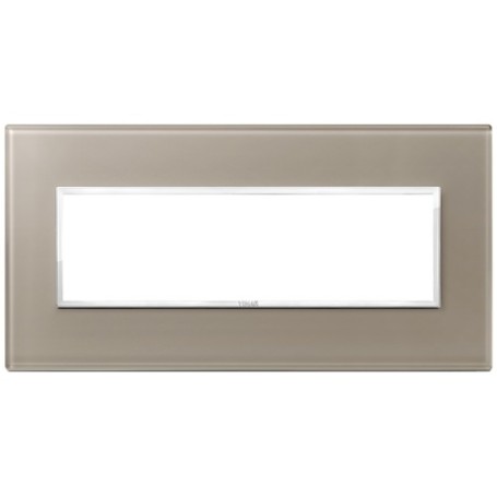 Placca 7M opale bruno Vimar Eikon Evo 21657.74