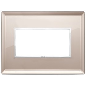 Placca 4M specchio bronzato Vimar Eikon Evo 21654.75