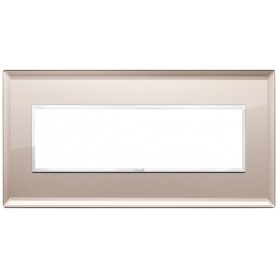 Placca 7M specchio bronzato Vimar Eikon Evo 21657.75