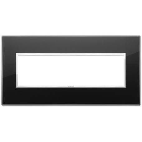 Placca 7M nero diamante Vimar Eikon Evo 21657.76