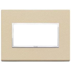 Placca 4M crema Vimar Eikon Evo 21654.21