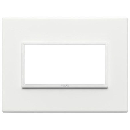 Placca 4M bianco totale Vimar Eikon Evo 21654.17 Placca 4M bianco totale Vimar Eikon Evo 21654.17