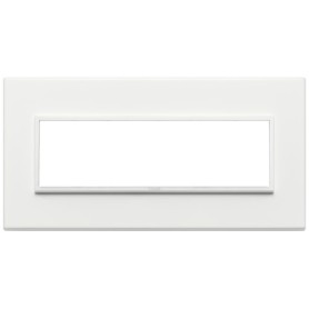 Placca 7M bianco totale Vimar Eikon Evo 21657.17