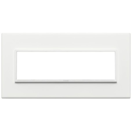 Placca 7M bianco totale Vimar Eikon Evo 21657.17 Placca 7M bianco totale Vimar Eikon Evo 21657.17