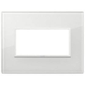 Placca 4M bianco totale diamante Vimar Eikon Evo 21654.87