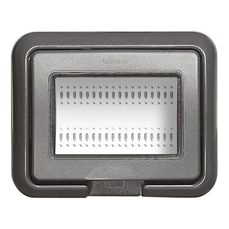 Supporto stagno 3P Idrobox per Living Bticino 24603L