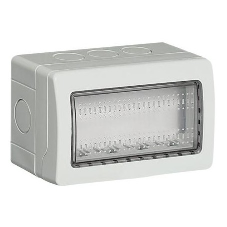 Contenitore da parete stagno Idrobox 4P  per Living Bticino 24504 Contenitore da parete stagno Idrobox 4P  per Living Bticino 24504