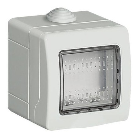 Contenitore da parete stagno Idrobox 2P per Matix Bticino 25502 Contenitore da parete stagno Idrobox 2P per Matix Bticino 25502