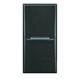 Pulsante 1P NO 10A 1m nero Bticino Axolute HS4005N