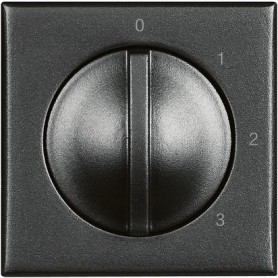 Selettore 0-1-2-3 nero Bticino Axolute HS4016