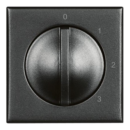 Selettore 0-1-2-3 nero Bticino Axolute HS4016