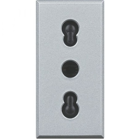 Presa bipasso 2P+T 10/16A tech Bticino Axolute HC4180 Presa bipasso 2P+T 10/16A tech Bticino Axolute HC4180