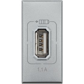 USB charger 1,1A tech Bticino Axolute HC4285C1