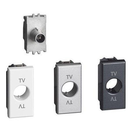 Presa TV passante 14dB 1m Bticino Axolute Compatibile Tipo H4202P14 Presa TV passante 14dB 1m Bticino Axolute Compatibile Tipo H4202P14