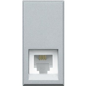 Connettore RJ11 tipo K10 tech Bticino Axolute HC4258/11N