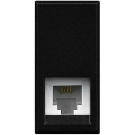 Connettore RJ11 tipo K10 nero Bticino Axolute HS4258/11N