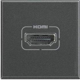 Presa HDMI nero Bticino Axolute HS4284