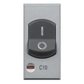 Magnetotermico 1P+N 10A 3kA tech Bticino Axolute HC4301/10
