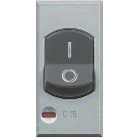 Magnetotermico 1P+N 16A 3kA tech Bticino Axolute HC4301/16
