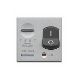 Magnetotermico differenziale 1P+N 6A 10mA tech Bticino Axolute HC4305/6