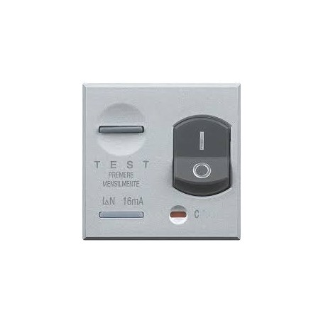 Magnetotermico differenziale 1P+N 10A 10mA tech Bticino Axolute HC4305/10 Magnetotermico differenziale 1P+N 10A 10mA tech Bticino Axolute HC4305/10