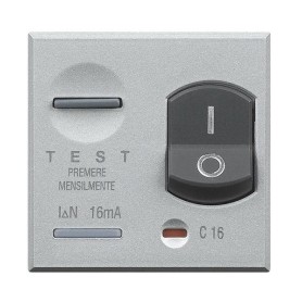 Magnetotermico differenziale 1P+N 16A 10mA tech Bticino Axolute HC4305/16
