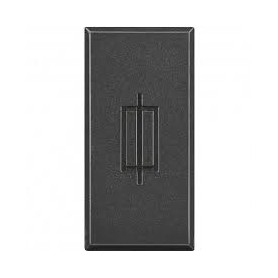 Portafusibile per fusibile 10A nero Bticino Axolute HS4321