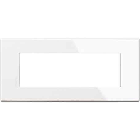 Placca 6M bianco Bticino Axolute Air HW4806HD Placca 6M bianco Bticino Axolute Air HW4806HD