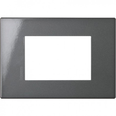 Placca 3M antracite Bticino Axolute Air HW4803HS Placca 3M antracite Bticino Axolute Air HW4803HS