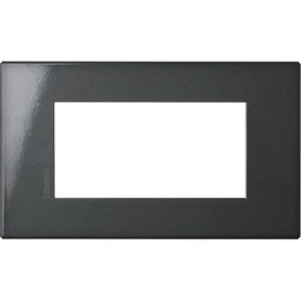 Placca 4M antracite Bticino Axolute Air HW4804HS