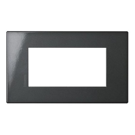 Placca 4M antracite Bticino Axolute Air HW4804HS Placca 4M antracite Bticino Axolute Air HW4804HS