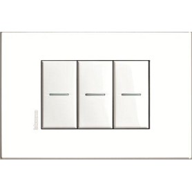 Placca 3M personalizzabile Bticino Axolute Air HW4803AW