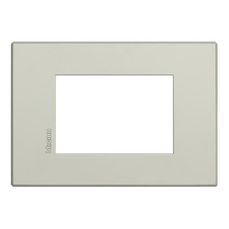 BTICINO AXOLUTE AIR HW4803SB PLACCA 3 MODULI SABBIA