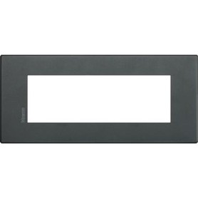 Placca 6M antracite eclipse Bticino Axolute Air HW4806XN