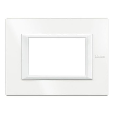 Placca Classic 3M bianco Bticino Axolute HA4803HD Placca Classic 3M bianco Bticino Axolute HA4803HD