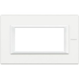 Placca Classic 4M bianco Bticino Axolute HA4804HD