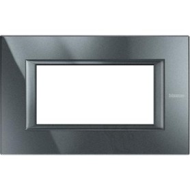 Placca Classic 4M antracite Bticino Axolute HA4804HS