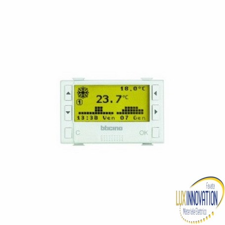 Termostato Ambiente Elettronico Serie Civili Bticino Matix 