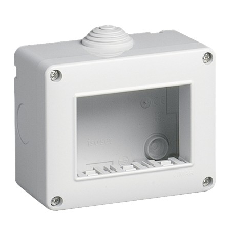 Contenitore da parete IP40 3M Vimar 14803 Contenitore da parete IP40 3M Vimar 14803